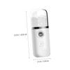 PartyKindom Nano Misting Sprayer Portable Face Mist Sprayer USB Facial Mist Spray for Dry Skin Facial Steamer Face Moisturizer Machine view 2