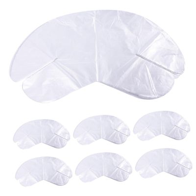 Healeved 200pcs Disposable Neck Mask Sheets for Firming and Moisturizing Plastic Diy Neck Covering Paper for High Transparency and Easy to Use for Skin Care
