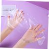 Healeved 200pcs Disposable Neck Mask Sheets for Firming and Moisturizing Plastic Diy Neck Covering Paper for High Transparency and Easy to Use for Skin Care view 2