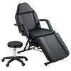 Anzios Massage Salon Tattoo Chair with Two Trays Esthetician Bed with Hydraulic Stool, Multi-Purpose 3-Section Facial Bed Table, Adjustable Beauty Barber Spa Beauty Equipment view 1