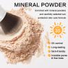 AOAZXBB Mineral Sunscreen Powder SPF Powder for Face Lightweight Breathable Sunscreen Natural Matte Finish Setting Powder for All Skin Types-01 Translucent view 3