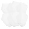 SHERCHPRY 4pairs Moisturizing Socks Overnight Stretch Boat Socks for Foot Care Non-Slip view 1
