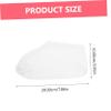SHERCHPRY 4pairs Moisturizing Socks Overnight Stretch Boat Socks for Foot Care Non-Slip view 2