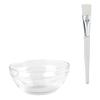 LOLIPPYY 12pcs Facial Mask Mixing Bowl Soft Applicator Brush Transparent Mask Tool for Skincare Compact and Portable for Home and Travel Use view 1