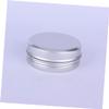 Healvian 24pcs Round Aluminum Cream Containers for Travel Lightweight Storage Jars for Hair Wax Makeup and Ointments for Camping and Trips view 4