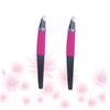 Baluue 2pcs Stainless Steel Eyebrow Tweezers Clips for Precise Shaping Eyebrow Trimmer Tools Compact Easy to Carry for Grooming and False Eyelash Application view 2