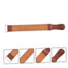 PartyKindom Straight Strop Artificial Sharpening Kit for Home Use Barber Shops Dual-sided Design for Maintenance Comfortable Handles view 4