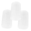 DECHOUS 3Pcs Retractable Makeup Brush Holder Dustproof Storage Cups for Women Makeup Brush Travel Case Organizer for Home Travel view 1