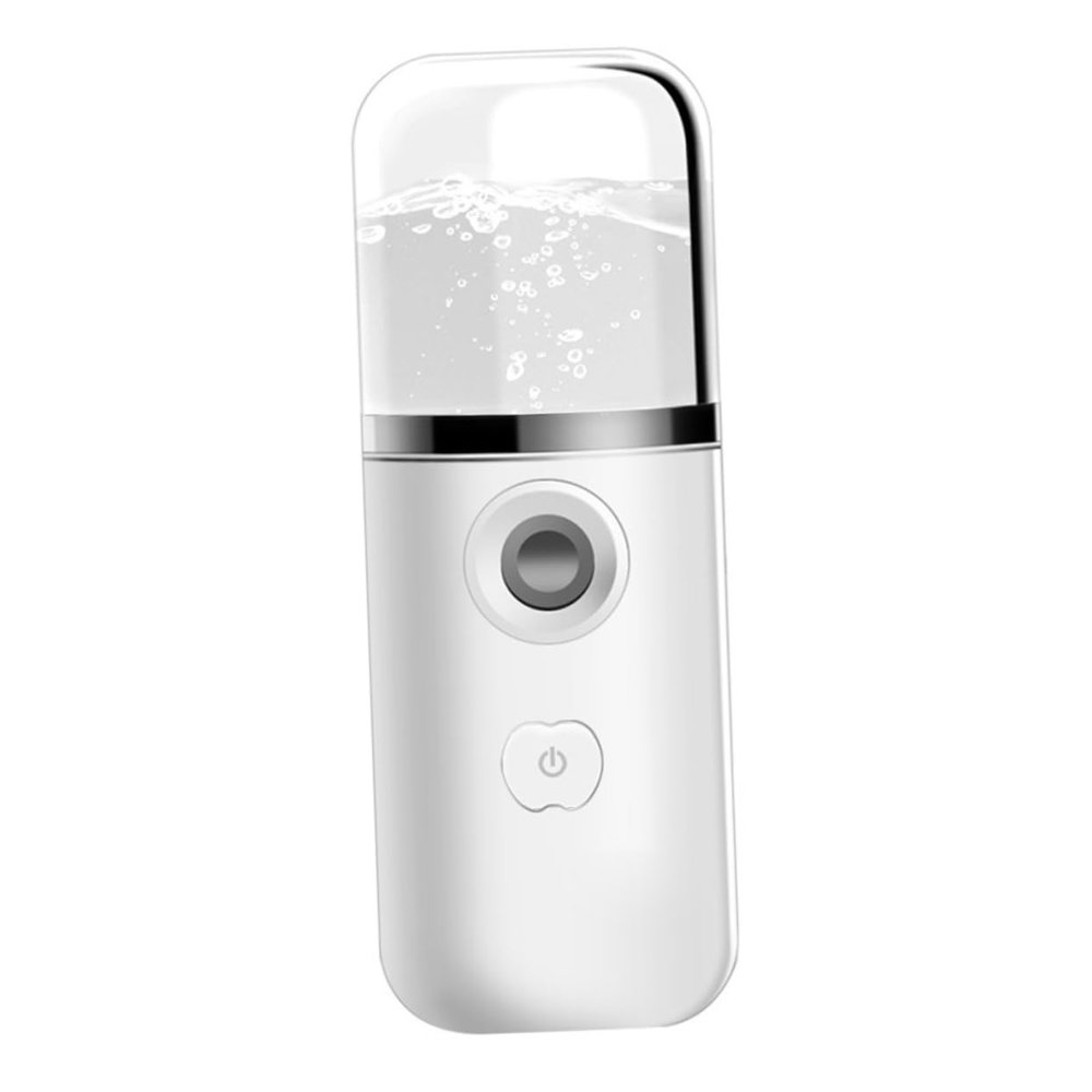 PartyKindom Facial Mist Sprayer Electronic Facial Portable Hydrating Skin Humidifier for Makeup and Deep Cleaning Water Tank