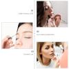 BESTYASH 20pcs Crystal Disposable Lip Brushes Makeup Applicators for Lipstick Gloss Portable with Cover for Travel and Cosmetic Use view 3