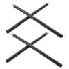 Ipetboom 4pcs Professional Round Lip Brush Lipstick Applicator Makeup Brushes for Lip Eye Nose Contouring view 1