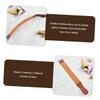 SAFIGLE Beard Apron for Men Razor Strop Knife Sharpening Tool Hair Removal Straight Razor Strop Professional Barber Accessory view 3