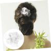 Baluue Wedding Flower Hair Comb Bridal Headpiece Decorative Hair Accessory Flower Side Comb for Women view 4