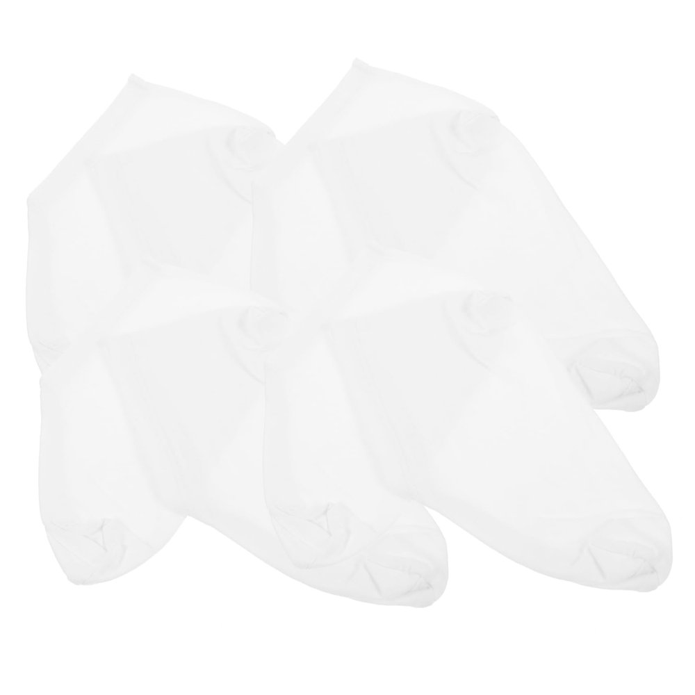 TOVINANNA Moisturizing Non-Slip Socks 4 Pairs Skin-Friendly Cotton Spandex Care Socks for Cracked Feet Daily Foot Care for Yoga and Everyday Use