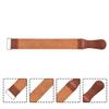 VICASKY Straight Razor Sharpening Tool Double-sided Sharpening Strap Beard Apron for Men Knife Polishing Block view 4