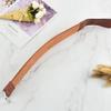 SHERCHPRY Sharpening Cloth Double-sided Straight Razor Strop for Hair Removal Barbering Stropping Leather for Razor view 3