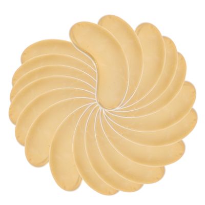 PartyKindom 48pcs Collagen Eye Masks for Wrinkle Puffiness Relief Moisturizing Eye Portable Care Treatment for Home Salon Use