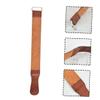 PartyKindom Beard Straight Razor Sharpening Cloth Hair Removal Strop Dual-sided Clipper Sharpener view 3