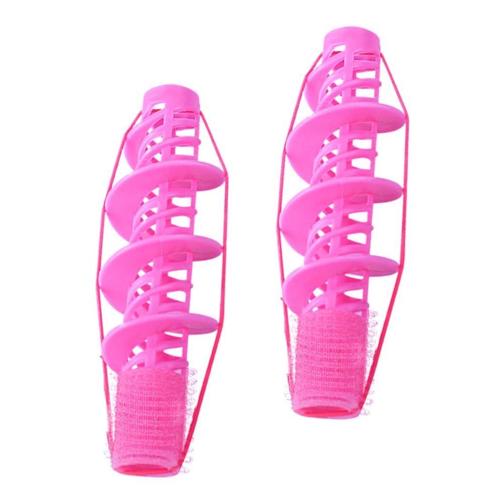 SHERCHPRY 2pcs Effortless Curling Iron Hair Rollers Clips for Curly Hair Perm for Women Diy Styling Kit
