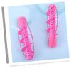 SHERCHPRY 2pcs Effortless Curling Iron Hair Rollers Clips for Curly Hair Perm for Women Diy Styling Kit view 4