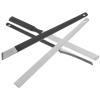 PACKOVE 4-Piece Stainless Steel Pedicure Tool Set for Nail Clipping and Callus Removal Professional Foot Care Kit for Men and Women Travel Case view 1