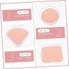 Healvian 4pcs Portable Makeup Powder Puff Soft Handheld Sponges for Foundation Blusher and Powder for Travel and Home Use Random Styles view 4