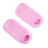CALLARON 1 Foot Socks Spa Socks for Moisturizing Softening Cracked Skin Pink Yarn view 1