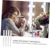 VICASKY Portable Lip Brush Set 20pcs Crystal Lip Film Rods Makeup Kit Perfect for Travel Birthday Present view 2