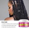 Braid Gel - Extra Hold Lock Gel for Natural Hair, Dreads, Braids, and Retwists Locs, Twist, Braiding for Women and Men,strong Hold Non-greasy Edge Smoother (Black) view 4