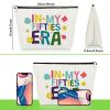 50th Birthday Gifts for Women 1975 Makeup Bag Happy 50 Year Old Birthday Gifts for Her Mom Sister Best Friend Wife Coworker Fifty Cosmetic Bag Presents for Women Turning 50 Travel Cosmetic Pouch view 2