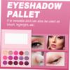 Baluue Eyeshadow Compact Palette Highly Pigmented Shades for Women Girls for Light Makeup Smoky Eyes Smooth Texture for All Skin Tones for Parties view 2