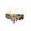 Baluue Crystal Hair Comb Alloy Branch Design Handmade Women Hair Accessories for Weddings and Special Events Natural Crystal Bridal Side Comb view 2