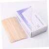 ABOOFAN 200pcs Professional Wax Sticks Hair Removal Applicators Compact Wax Spatulas for Smooth Waxing view 2