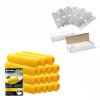 18 PCS Paint Rollers + Single Edge Razor Blades view 1