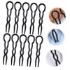 NOLITOY 24pcs U-shaped Hair Forks for Women French Hair Pin Minimalist for Women view 3