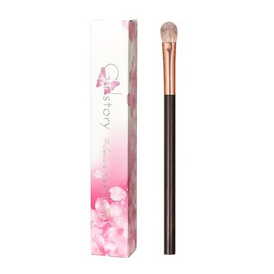 CH25 Hand Crafted Professional Makeup Brushes Soft Red Fox Saibikoho Goat Hair Medium Eye Shadow Brush Ebony Wood Handle Make Up Brush