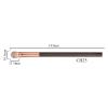 CH25 Hand Crafted Professional Makeup Brushes Soft Red Fox Saibikoho Goat Hair Medium Eye Shadow Brush Ebony Wood Handle Make Up Brush view 2