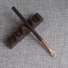 CH25 Hand Crafted Professional Makeup Brushes Soft Red Fox Saibikoho Goat Hair Medium Eye Shadow Brush Ebony Wood Handle Make Up Brush view 3