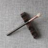 CH25 Hand Crafted Professional Makeup Brushes Soft Red Fox Saibikoho Goat Hair Medium Eye Shadow Brush Ebony Wood Handle Make Up Brush view 4