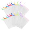 20 Pcs Soap Bag, Colorful Mesh Soap Bag with Drawstring, Thickened Ribbon Foaming Mesh Net Bags Body Cleansing Soaps Bags for Face Washing and Shower view 1