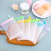 20 Pcs Soap Bag, Colorful Mesh Soap Bag with Drawstring, Thickened Ribbon Foaming Mesh Net Bags Body Cleansing Soaps Bags for Face Washing and Shower view 4