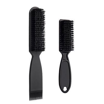 2 Pcs Beard Brush Beard Brush Mustache Brush Shaving Tool Hair Brush Hair Styling Brush For Man