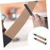 CALLARON 2pcs Manual Strop Double-sided Sharpening Strap Tools for Home Use for Straight and Scissors High-grade Material for Smoothing and Final Sharpening view 2