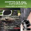 LANBENA Blackhead Remover Nose Pore Strips for Face, 2.0 Upgraded Deep Cleansing Peel off Mask Nose Strips Skincare for All Skin (1.06 Oz/30g) - 60pcs Strips (White+Black) view 3