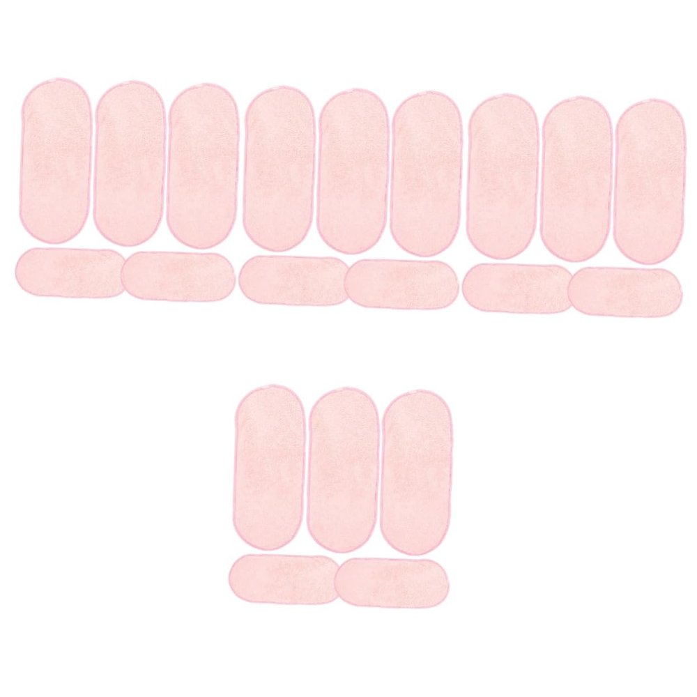 20pcs Reusable Makeup Remover Cloths Portable Face Towels for Cleansing for Camping and Travel Soft and Facial Towels
