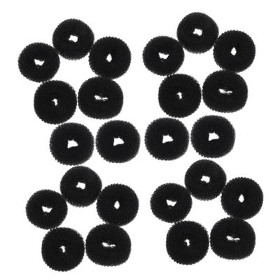 FOMIYES 24pcs Hair Bun Maker Tool Women and Boys and Girls Donut Hair Bun Accessories for Easy Styling