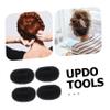 FOMIYES 24pcs Hair Bun Maker Tool Women and Boys and Girls Donut Hair Bun Accessories for Easy Styling view 3