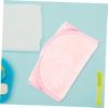 10pcs Reusable Makeup Remover Towels Soft Fleece Face Wash Cloths for Camping Travel and Daily Use Absorbent and Cleansing Pads view 2