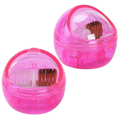 BELLIFFY 2pcs Nail Drill Bit Cleaning Brush Ergonomic Manicure Accessories for Nail Art Polishing and Drill Bit Cleaning Portable and Lightweight Design for Professional and Home Use
