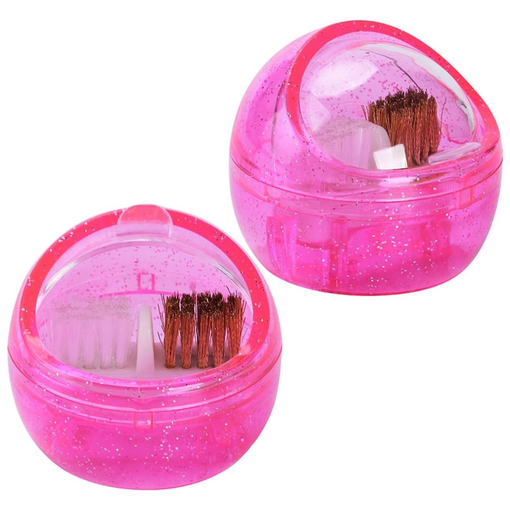 BELLIFFY 2pcs Nail Drill Bit Cleaning Brush Ergonomic Manicure Accessories for Nail Art Polishing and Drill Bit Cleaning Portable and Lightweight Design for Professional and Home Use